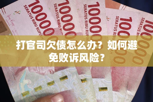 北京打官司欠债怎么办？如何避免败诉风险？