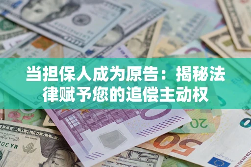 北京当担保人成为原告：揭秘法律赋予您的追偿主动权