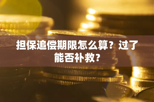 北京担保追偿期限怎么算？过了能否补救？